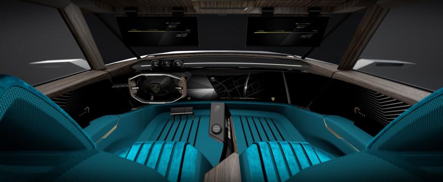 Эскиз Peugeot e-Legend Concept 2018 года  (фото 71 из 85)
